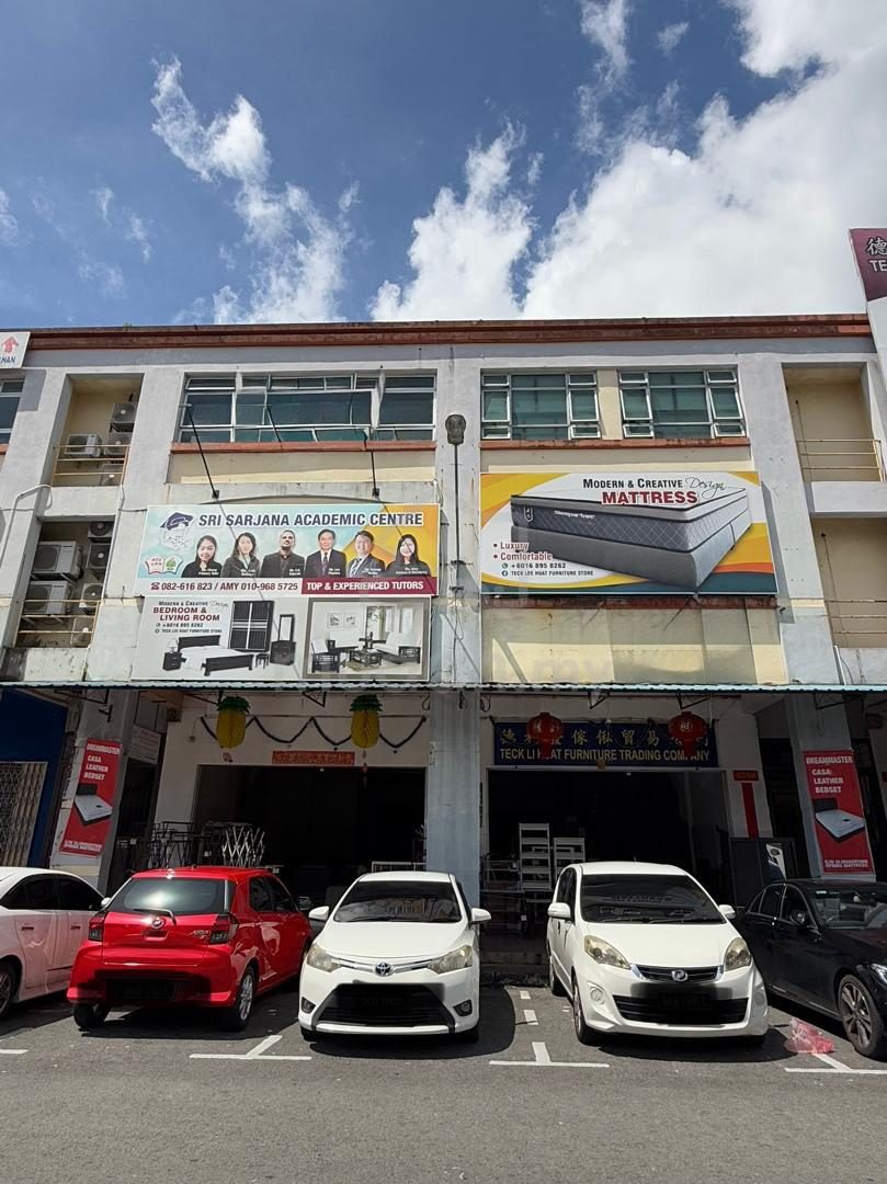 2 Units adjoining 3 storeys shoplot For Sale at 7th mile