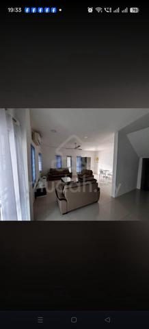 Corner double storey terr fully furnished photo 3